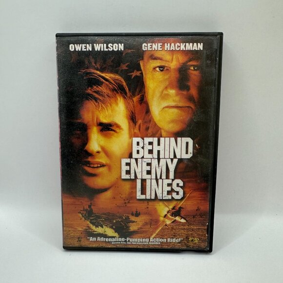 Behind Enemy Lines DVD Owen Wilson Gene Hackman 20th Century Action PG13 Film - Picture 2 of 4